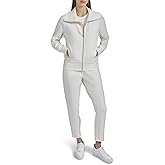 Andrew Marc womens Fleece Zip-front Sweatshirt