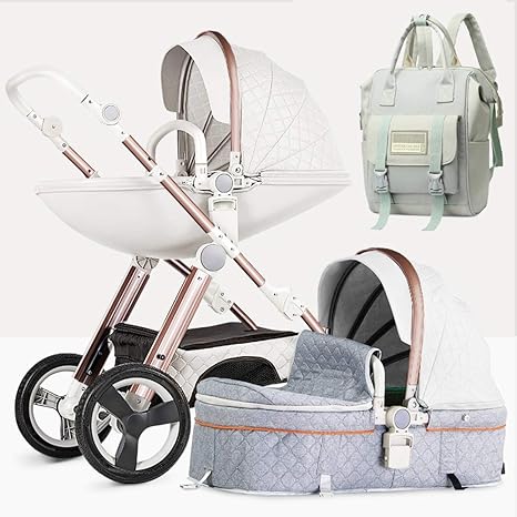 travel stroller with rubber wheels
