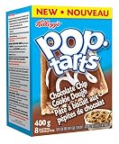 Kellogg's Pop Tarts Toaster Pastries, Chocolate Chip Cookie Dough 8 Pastries 400 Gram