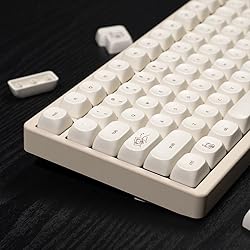 MOA Profile Cute Bear Keycaps, 124keys PBT Keycaps