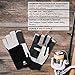 FitsT4 Sailing Gloves 3/4 Finger and Grip Great for Sailing, Yachting, Paddling, Kayaking, Fishing, Dinghying Water Sports for Men and Women