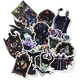 Evil Female Queens Villains Witches Cartoon Characters Decal Stickers (Evil Female Villains)