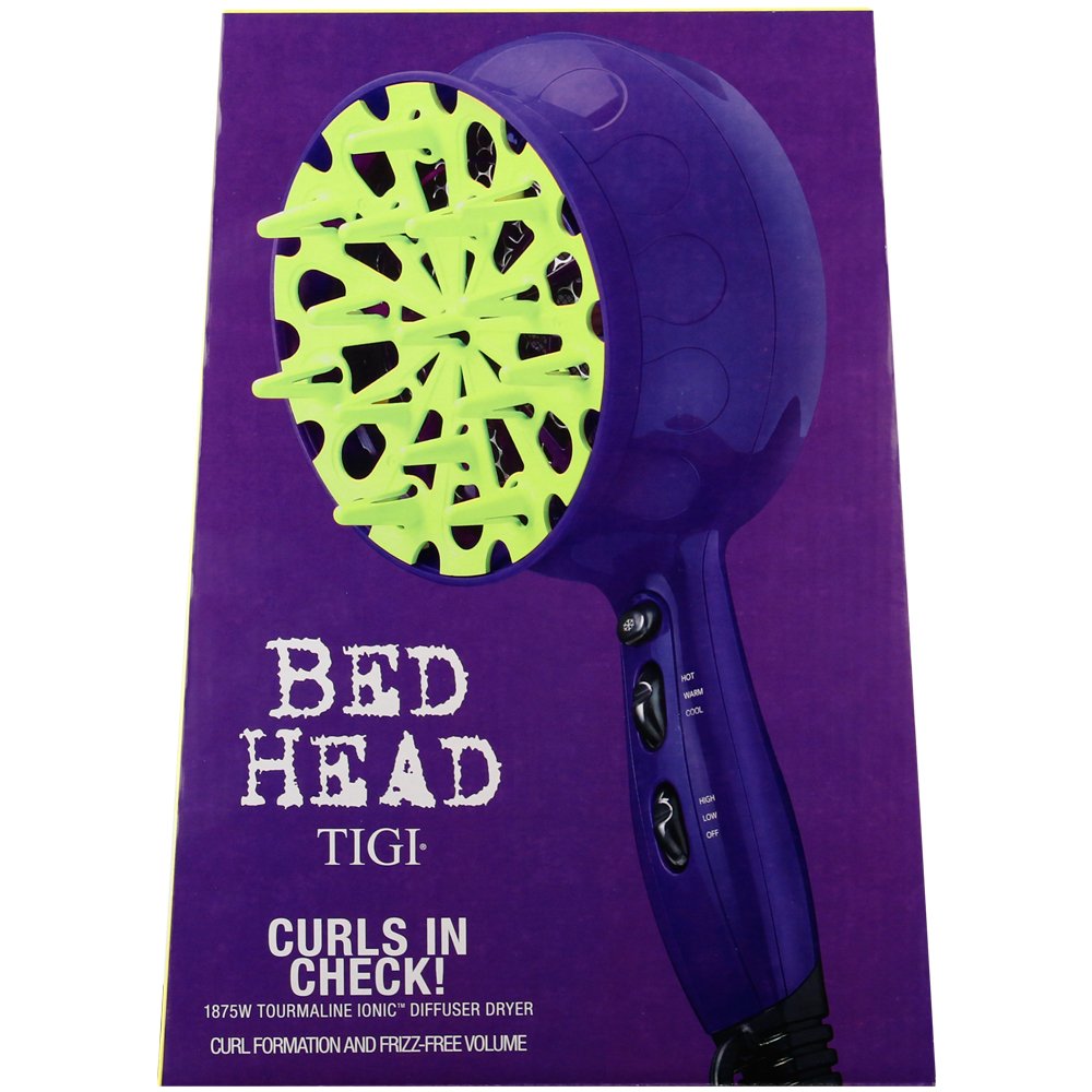 Bed Head Curls in Check 1875 Watt Diffuser Hair Dryer: Beauty