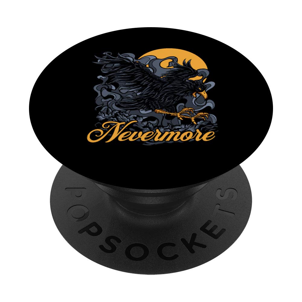 Edgar Allan Poe Nevermore Quoth The Raven PopSockets Swappable PopGrip