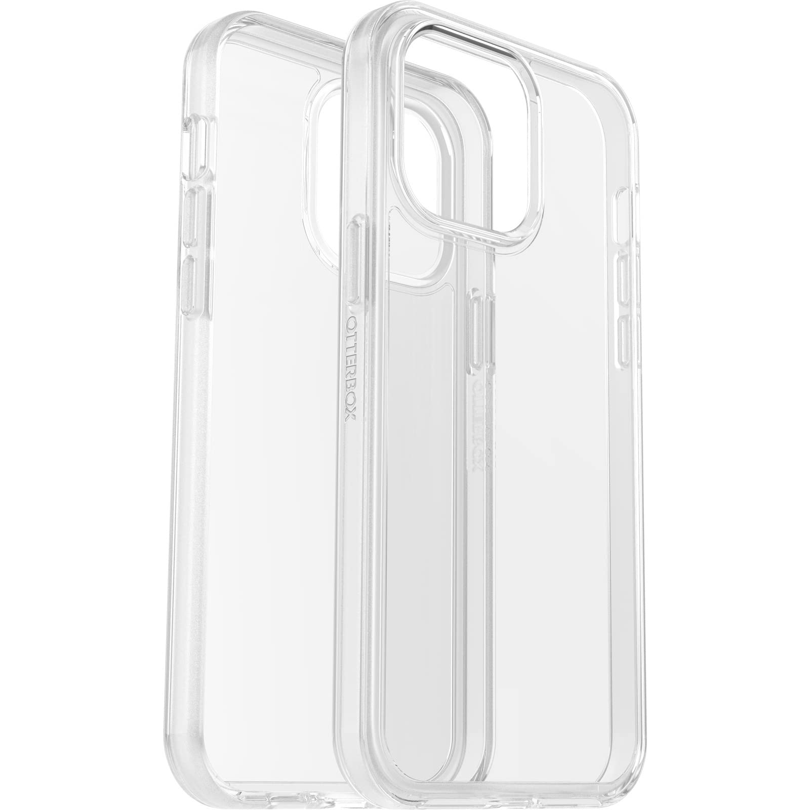 OtterBox Drop Protection Bundle for iPhone 14 Pro Max, Symmetry Clear Case 3x Tested to Military Standard and Alpha Glass Screen Protector 3x Antiscratch Technology, Clear — image 1