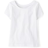 The Children's Place Baby Girls' and Toddler Basic Short Sleeve Layering T-Shirts