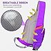 Lecxci Outdoor Chest Sling Bag Lightweight Waterproof Backpack for Man/Women(S,Purple)