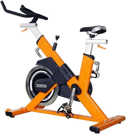 Amazon Co Jp フィットネスバイク 屋内または屋内自転車練習ホームトレーニング 有酸素運動のために屋内エアロバイクジムフィットネスバイク Color Orange Size 118x56x1cm ホーム キッチン