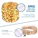 AMIR Upgraded Solar String Lights, 240 LED Copper Wire Lights, 78.6ft 8 Modes Starry Lights, Waterproof Fairy Christmas Decorative Lights for Outdoor, Wedding, Homes, Party (Warm White - Pack of 2)