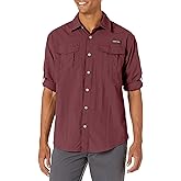 Little Donkey Andy Men's UPF 50+ UV Protection Shirt, Long Sleeve Fishing Shirt, Breathable and Fast Dry