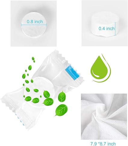 Toalla Facial Comprimida Toalla Comprimida Portátil Mini Toalla