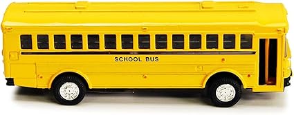 flat nose school bus toy