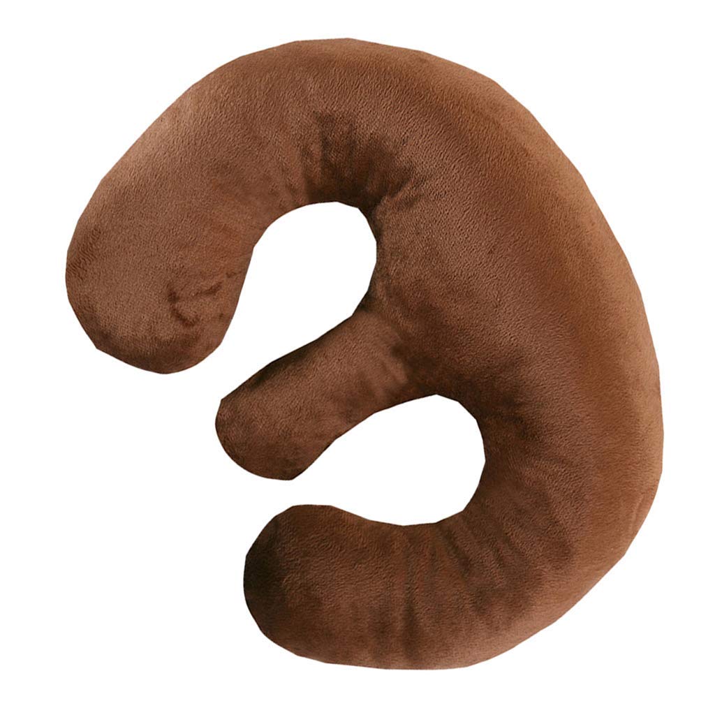 Beauty Salon Breast Pillow Feminine Bolster Breast Pillow for Massage Table, Massage Face Cradle Rest Pillow for SPA Salon, Soft Cotton Fabric - Dark Coffee : Beauty