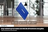 Samsung T7 Portable SSD 1 TB USB 3.2 Gen2 Indigo Blue MU-PC1T0H/WW view 8
