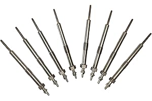 GENERIC PCYMYN 12639701 9G Diesel Glow Plug 8 Set Compatible with glow plugs 6.6 duramax Chevy GMC LBZ LGH LLY LML LMM, 2006-2016 Silverado, Savana, Sierra