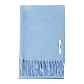 cumaco 25 Colors 100% Cashmere Plain Stole Ladies Large Thick C-A0012B