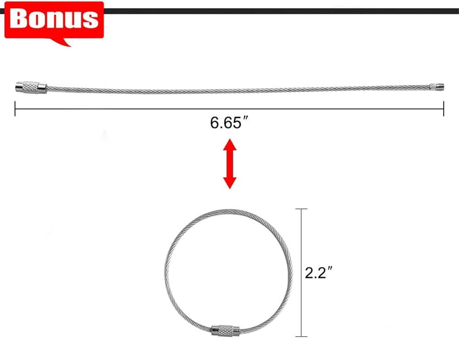 STURME Carabiner Clip Aluminum D-Ring Locking Durable Strong and Light Large Carabiners Clip Set for Outdoor Camping Screw Gate Lock Hooks Spring Link Improved Design Pack (9 Pack) : Sports & Outdoors