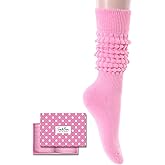 Slouch Socks for Women - Green Purple Long Boot Stack Socks, Orange Yellow Pink Blue Gifts