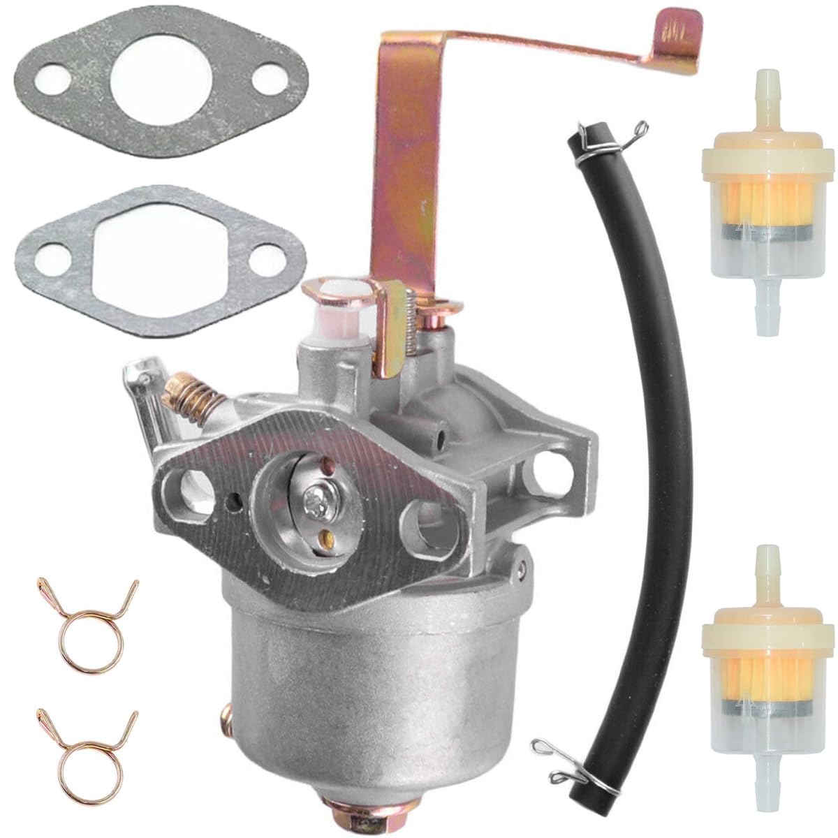 ZAMDOE Carburetor Kits for Ein-hell STE 800 STE 850 STE 8000/1 STE 800/1 BEX/1 Generators BT PFor G850/ BT PFor G850/3 for Bituxx 850W Generator, with Fuel Filter