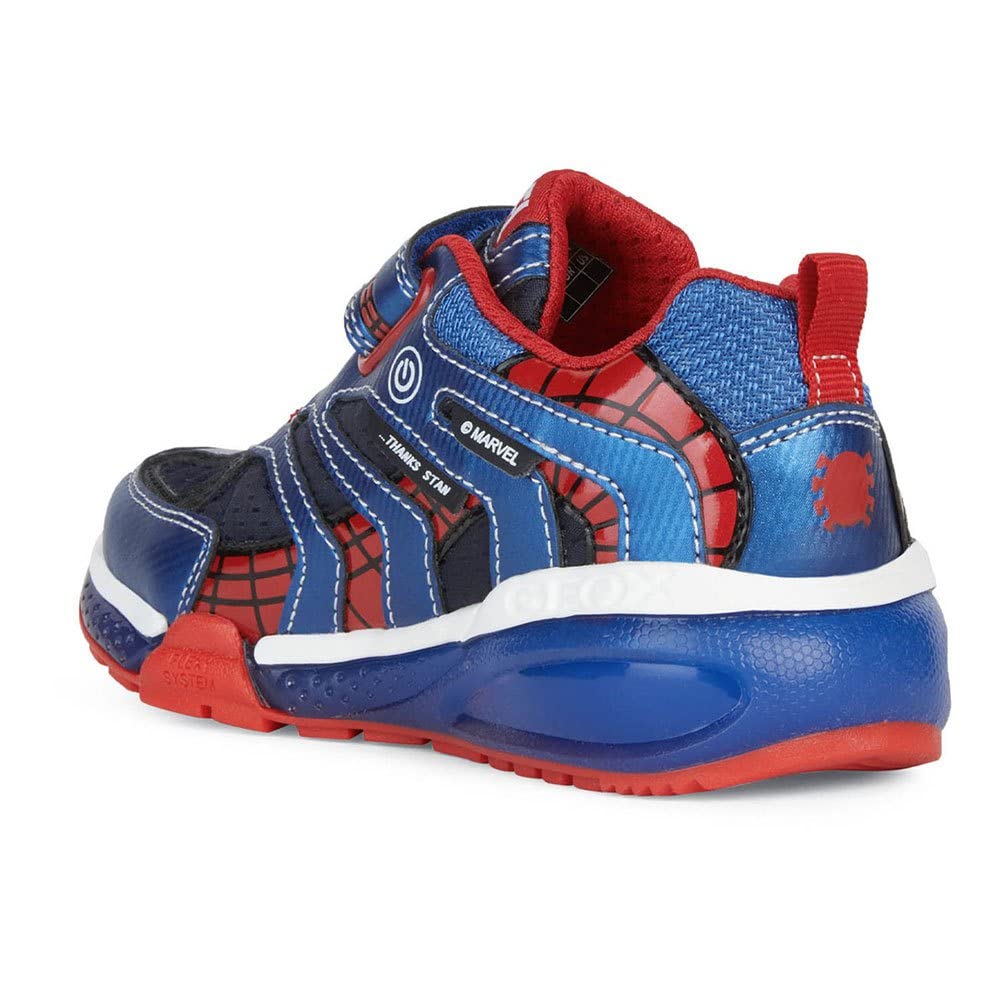 Geox Jungen J Bayonyc Boy B Sneakers, Navy Royal, 38 7