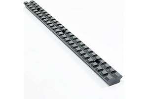 10" Long Picatinny Weaver Rail Mount Base 25 Slots