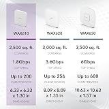 NETGEAR WAX610 Wireless Access Point WiFi 6 AX1800 2.5G PoE+ view 6