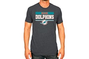 Team Fan Apparel NFL Adult Team Block Tagless T-Shirt - Cotton Blend - Charcoal - Perfect for Game Day - Comfort and Style