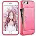 iPhone 6s case, Zve iPhone 6 Case, iPhone 6 Ultra Slim Protective ID Card Holders Case Leather Wallet Cover for iPhone 6/6S 4.7