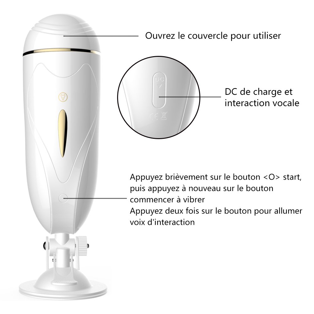 Masturbator Pocket Weyes Realistische Vagina Masturbator Sex Produkte für männer (Weiß)