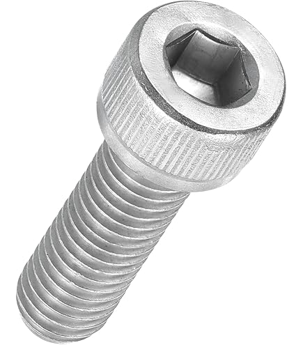 Lot De 10 Vis à Tête Hexagonale M6x25mm - Pas De 0.75mm, Acier Inox 304, DIN912, Marque Uxcell