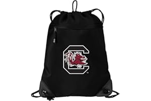 Broad Bay South Carolina Gamecocks Drawstring Bag University of South Carolina Cinch Pack Backpack UNIQUE MESH & MICROFIBER