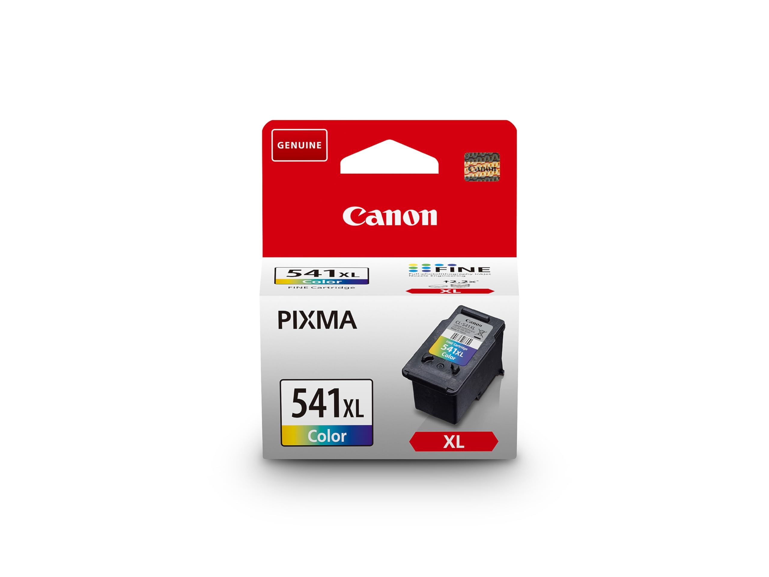 Canon Genuine High Capacity 1 x CL-541XL Tri-colour Ink Cartridge - Containing 15ML of Printer Ink / Suitable for Canon PIXMA MX, MG and TS series printers — image 1