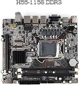 Ruelen H55 LGA1156 Motherboard i3 530 i5 760 Series CPU + i5 750 CPU SATA view 6
