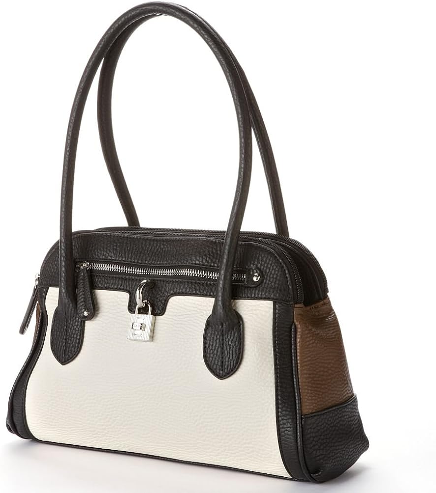 Chaps Womens Satchel Handbag Handbags