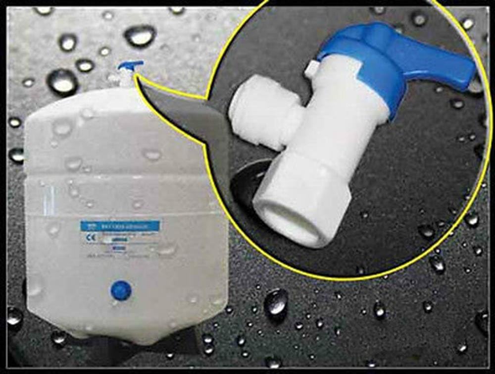 Plumbing & Fixtures Reverse Osmosis RO Water Tank Ball Valve 1/4" X 1/4"