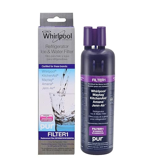 W10295370A Whirlpool Filtro de agua para refrigerador: Amazon.es ...