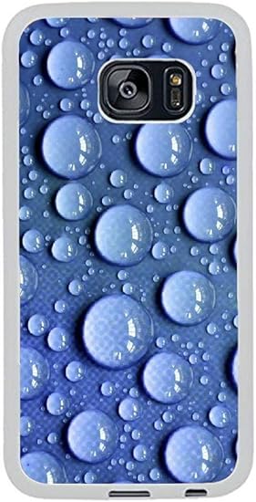 Amazon Com Samsung Galaxy S7 Edge Case Custom Blue Wallpaper