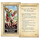 St.Michael the Archangel Laminated Holy Card - Pack of 25
