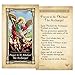 St.Michael the Archangel Laminated Prayer Card - Pack of 10