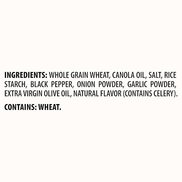 TRISCUIT CRACKED PEPPER & OLIVE OIL WHOLE GRAIN WHEAT CRACKERS, LUNCH SNACKS, SNACK CRACKERS, FAMILY SIZE, 12.5 OZ