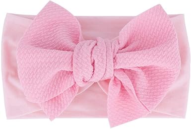 Pageantry Bandeau Pour Bebe Fille Avec Nœud Papillon Et Oreilles De Lapin Rose Taille Unique Amazon Fr Vetements Et Accessoires