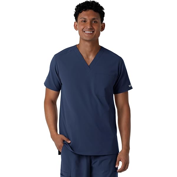 Amazon.com: Dickies Balance Men's Men Scrubs Top V-Neck DK845, XS