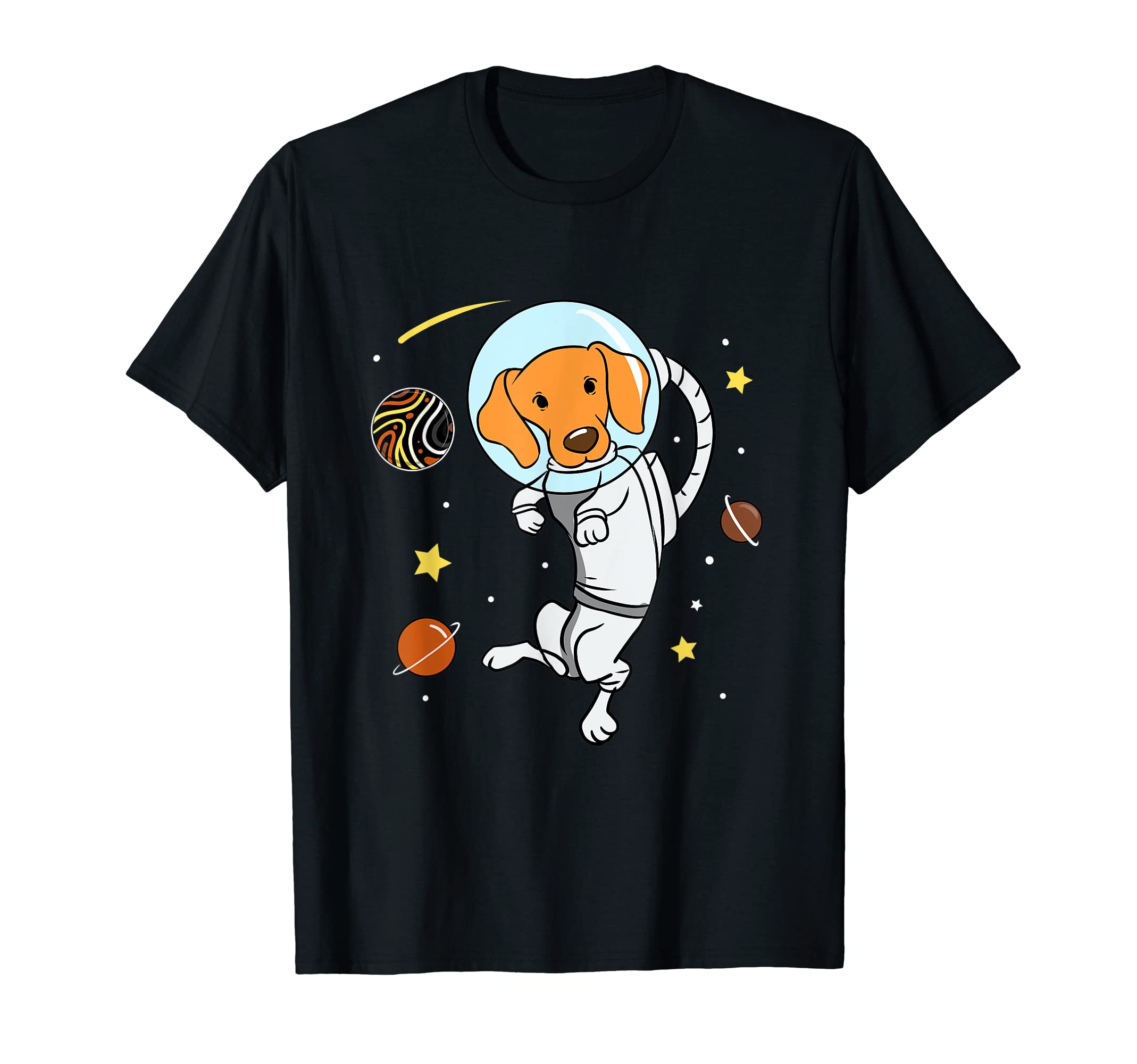 Gay Bear Dog In Space Gay Bear Pride T-Shirt