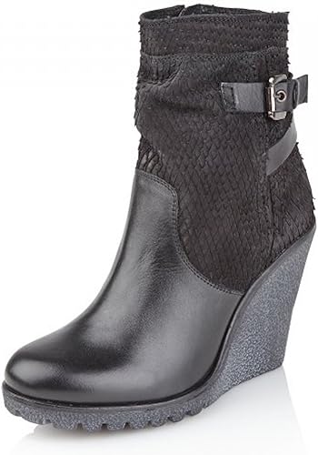 ravel black ankle boots