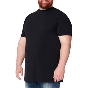 STRONGSIZE Big and Tall Crewneck T-Shirts – Wrinkle-Resistant Jersey Cotton | Available in Sizes XLT-8XLT