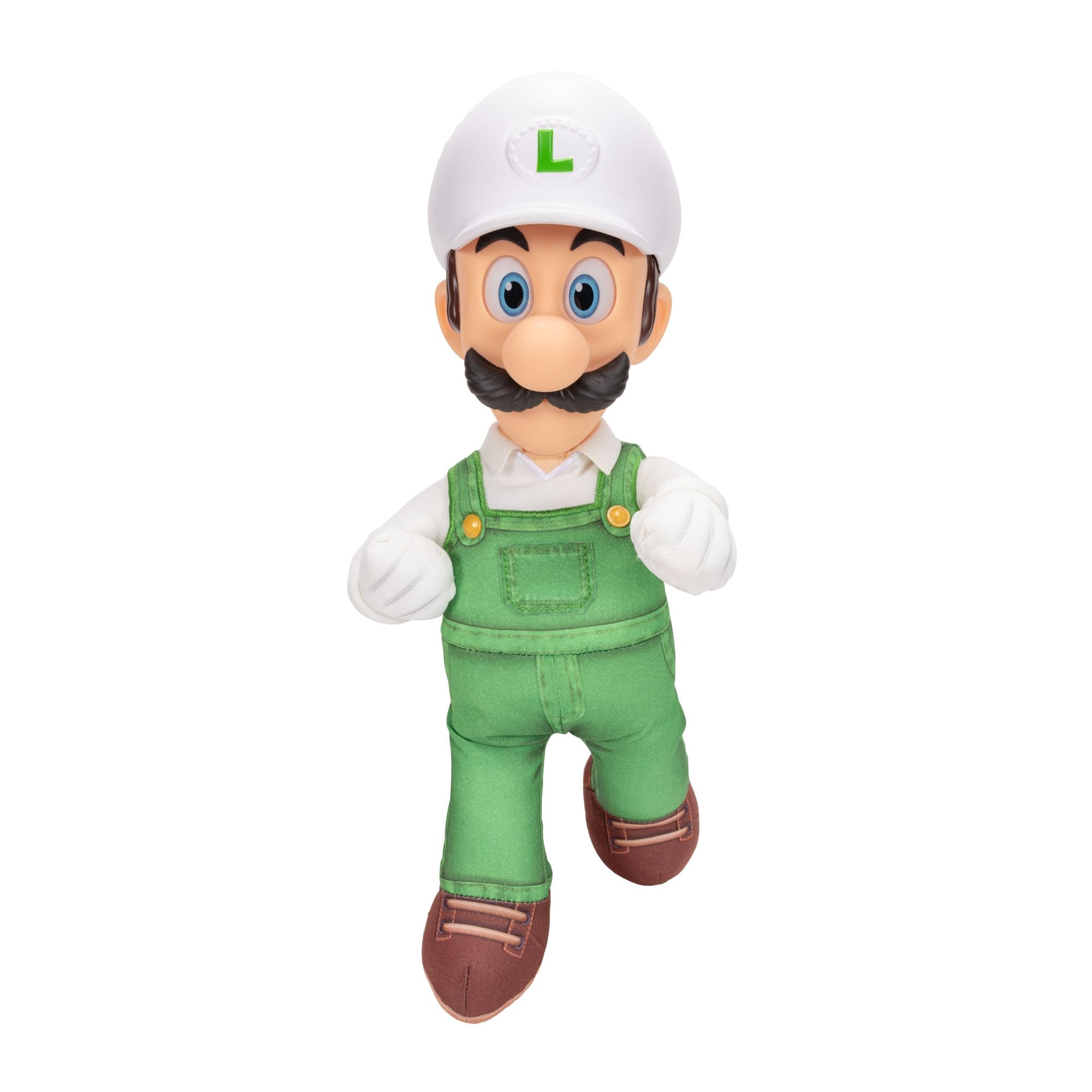 Der Super Mario Galaxy Movie – 38 cm bewegliches Plüschfigur – Feuer-Luigi 4