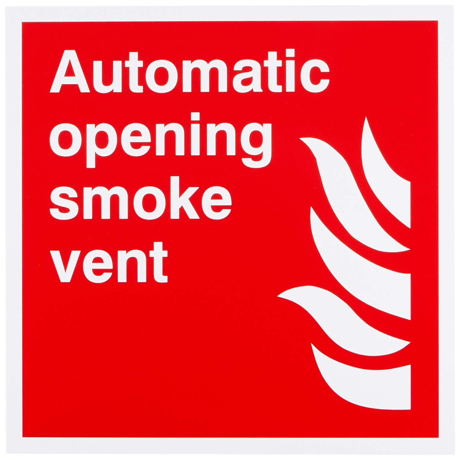 Automatic opening smoke vent