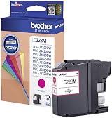Brother LC-223 Magenta Ink Cartridge Standard Capacity 550 Pages 1 Pack