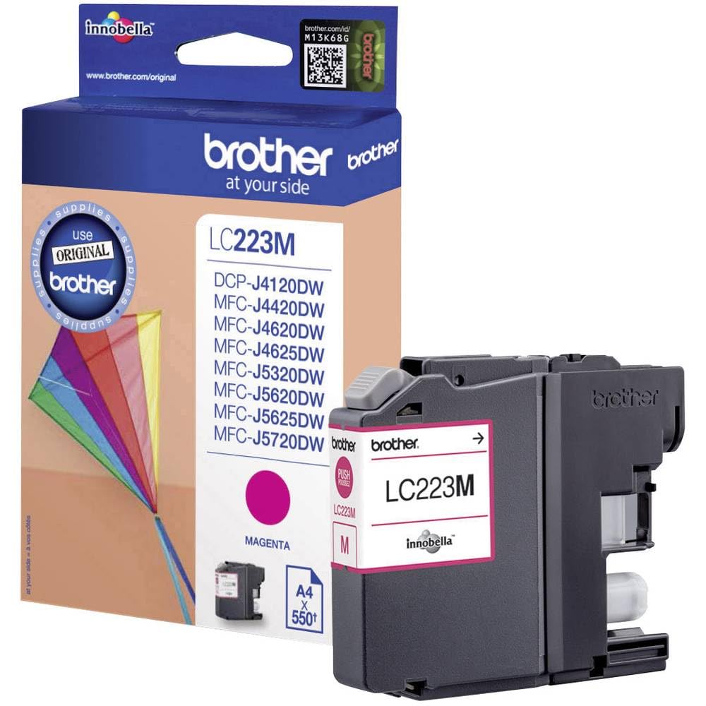 Brother LC-223 ink cartridge magenta standard capacity 550 pages 1-pack
