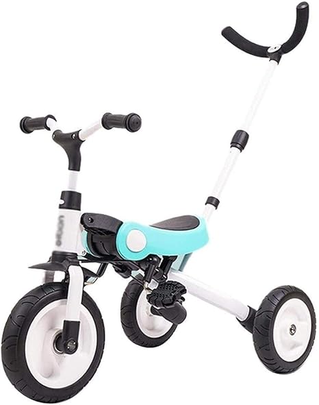 XXCZB Bicicletas Triciclo para niños Niños y niñas 3~10 años Bicicleta Carros de bebé Plegables Bicicleta de Ejercicio para Interiores (Color: Rojo Tamaño: 80 * 58 cm)-80 * 58cm_Azul: Amazon.es: Deportes y aire libre